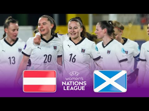 Austria vs Scotland Women&#039;s Nations League 2025 - Highlights and All Goals