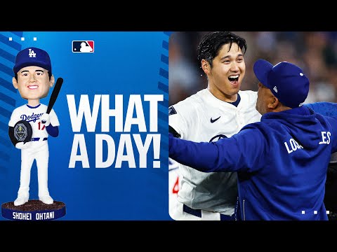 Shohei Ohtani goes 3-for-5 with a WALK-OFF home run on his BOBBLEHEAD NIGHT! | 大谷翔平ハイライト