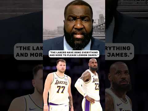 Perk says LeBron has to help the Lakers re-sign Luka 🗣️