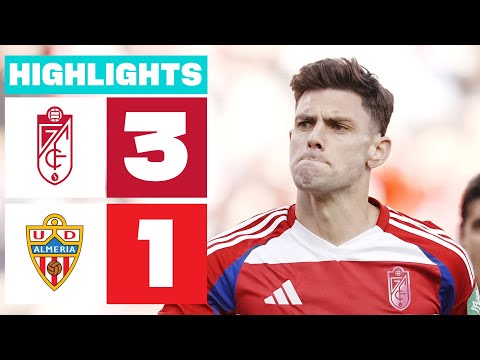 GRANADA CF 3 - 1 UD ALMERÍA I RESUMEN LALIGA HYPERMOTION