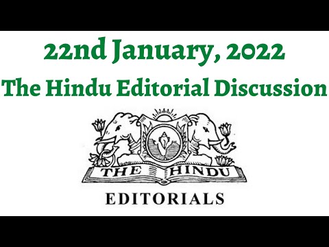 22nd January 2022 - The Hindu Editorial Discussion (Uttarakhand elections, India-Germany relations)