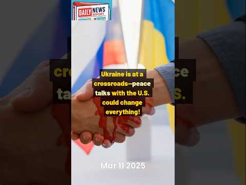 Ukraine’s High-Stakes Peace Talks with the U.S. 🇺🇦🇺🇸 #ukraine #peace #usa #russia #zelenskyy
