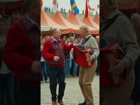 Trump &amp; Putin Rock the Accordion – Hilarious Performance! 🎶😂