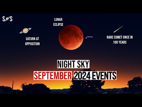 Night Sky Sep 2024 Events | Lunar Eclipse 2024