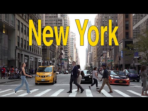 New York USA. The largest city in America