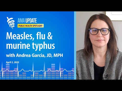 CDC measles outbreak update, MMR vaccine news, typhus disease, and the end of flu season 2025