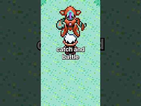 Pokemon Emerald HIDDEN LEGENDARY #pokemon #shorts