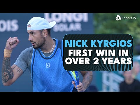 Nick Kyrgios Wins First Match In Over 2 Years v s McDonald 💥 | Miami 2025 Highlights