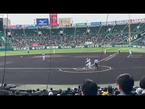 Koshien Senbatsu センバツ Japanese High School Baseball Pitcher Works extremely fast!!